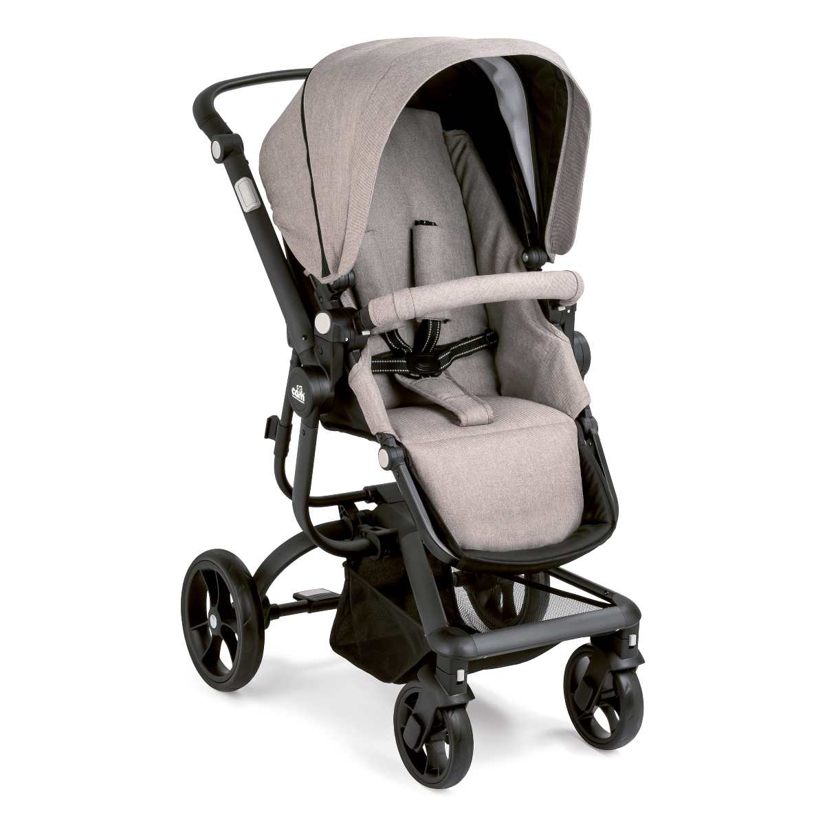 Cam - Taski Sport Baby Travel System - Beige -  super compact and lightweight travel system, Very spacious, from 0 to 4 years old (22 kg.), Rocking Function, Made in italy, Aluminium frame.