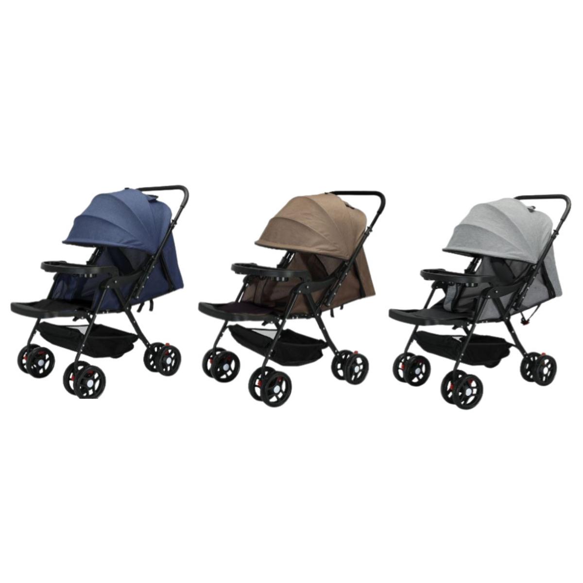 VIP Stars -  Baby Stroller Light Weight Easy Fold And Smooth Wheels, 1 Piece Assorted