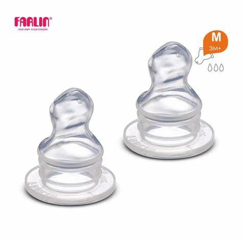 Farlin - Orthodontic Silicone Nipple M