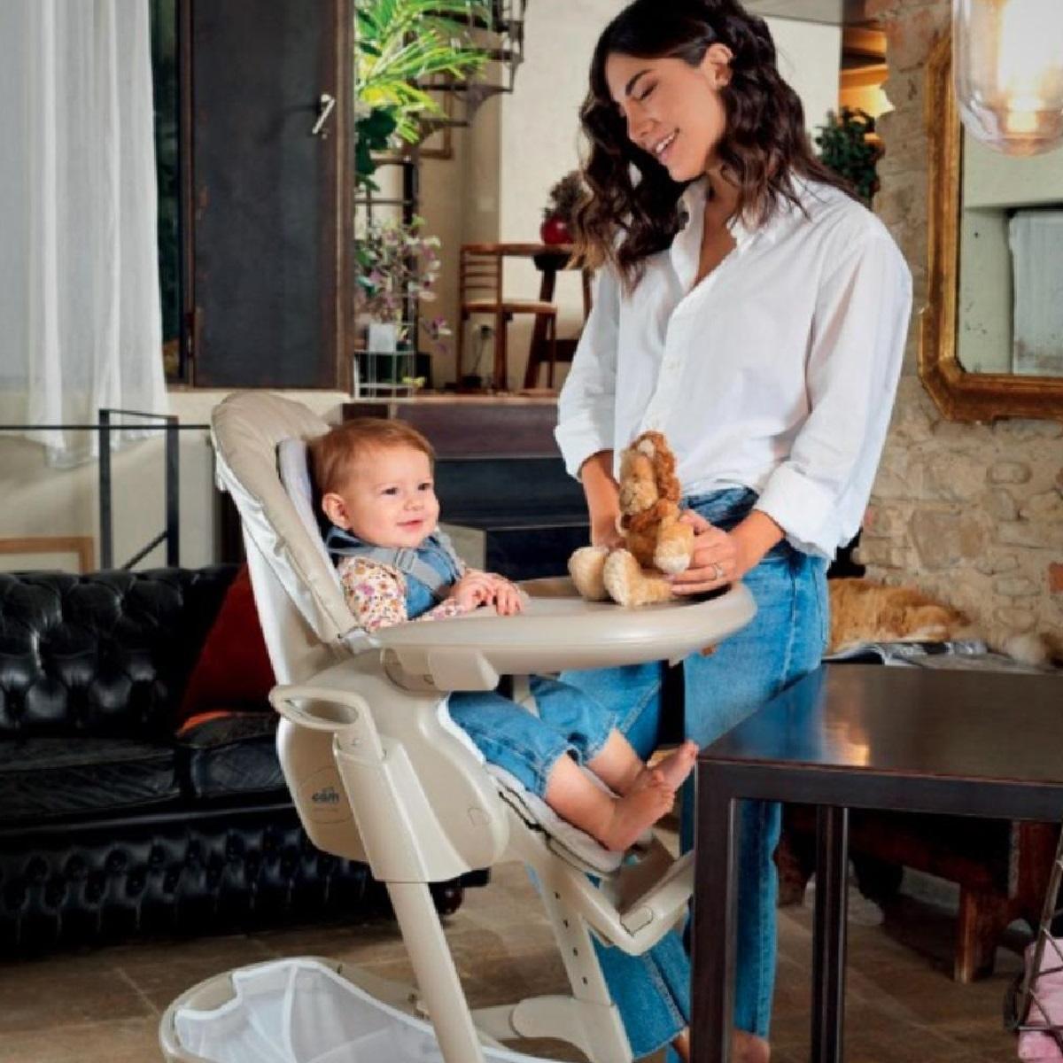 Cam - Istante High Chair - Teddy Grey