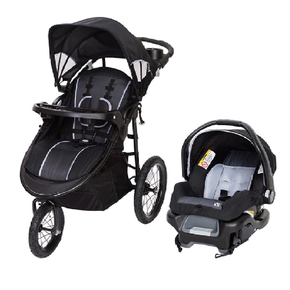 Babytrend Cityscape Plus Jogger Travel System Raven