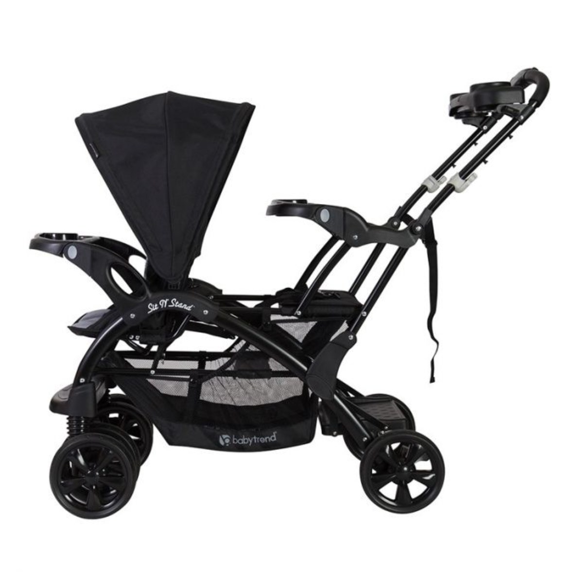 sit and stand stroller with infant car seat