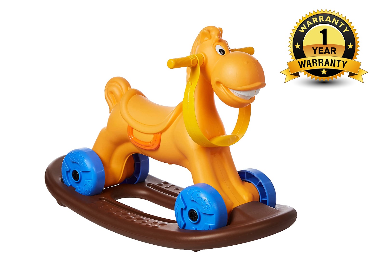 Ching Ching Mini Horse with Rocking Board (up to 25kgs) - Brown