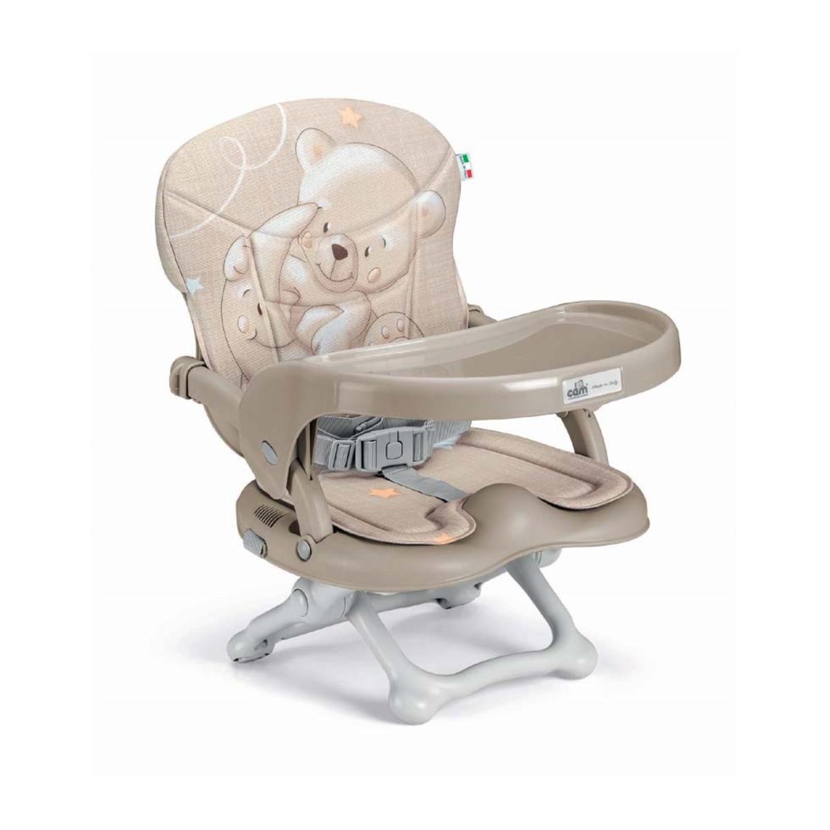 Cam - Smarty Con Imbottitura High Chair - Brown