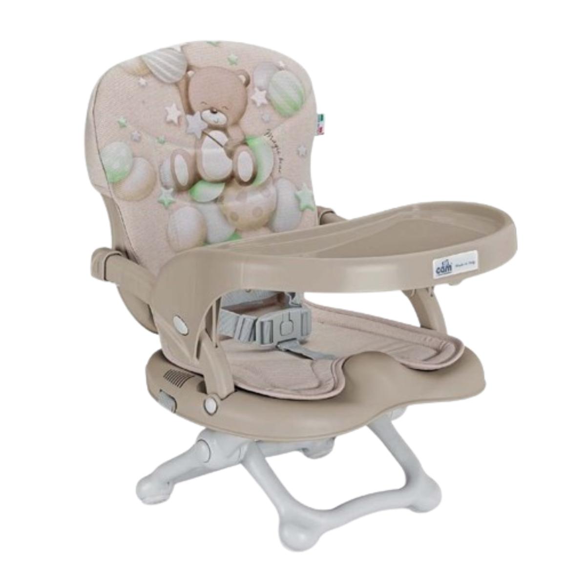 Cam - Smarty Con Imbottitura High Chair - Brown/beiges