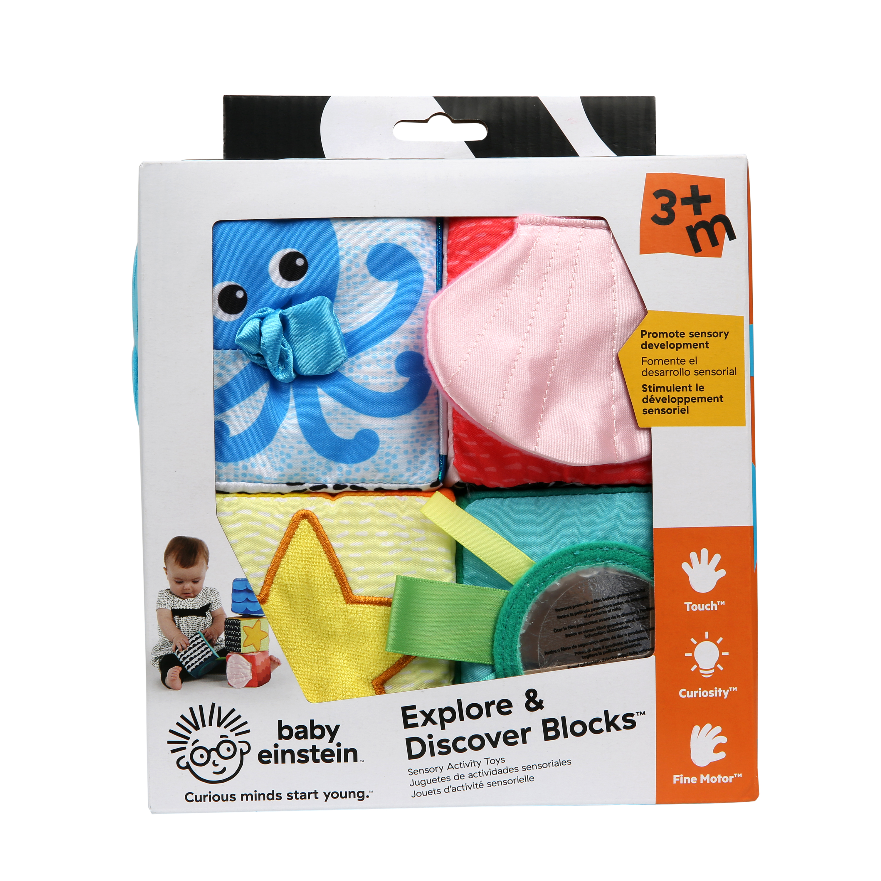 Baby Einstein Explore & Discover Soft Blocks Toys for baby and kids