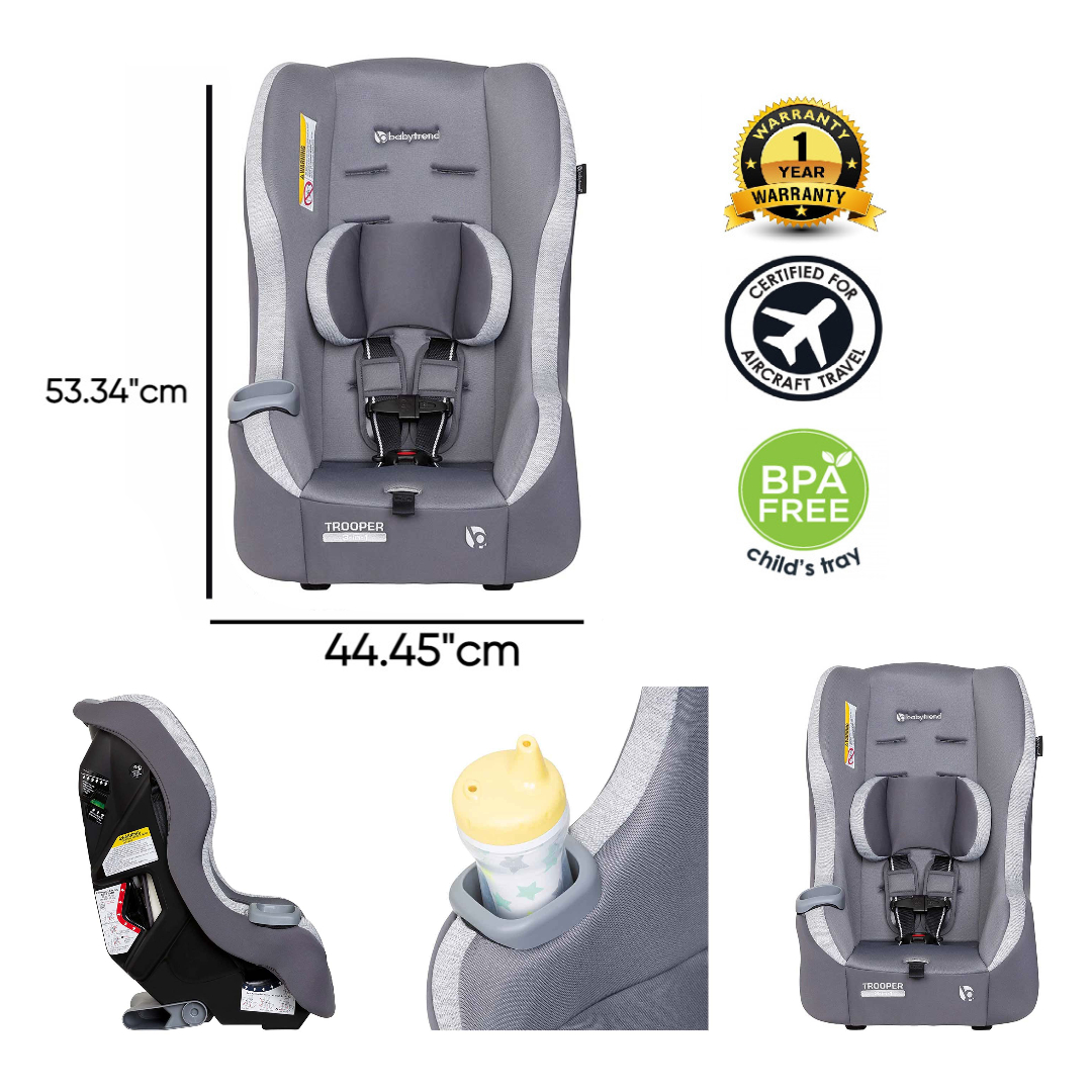 Babytrend Trooper 3-In-1 Covertible Car Seat Vespa