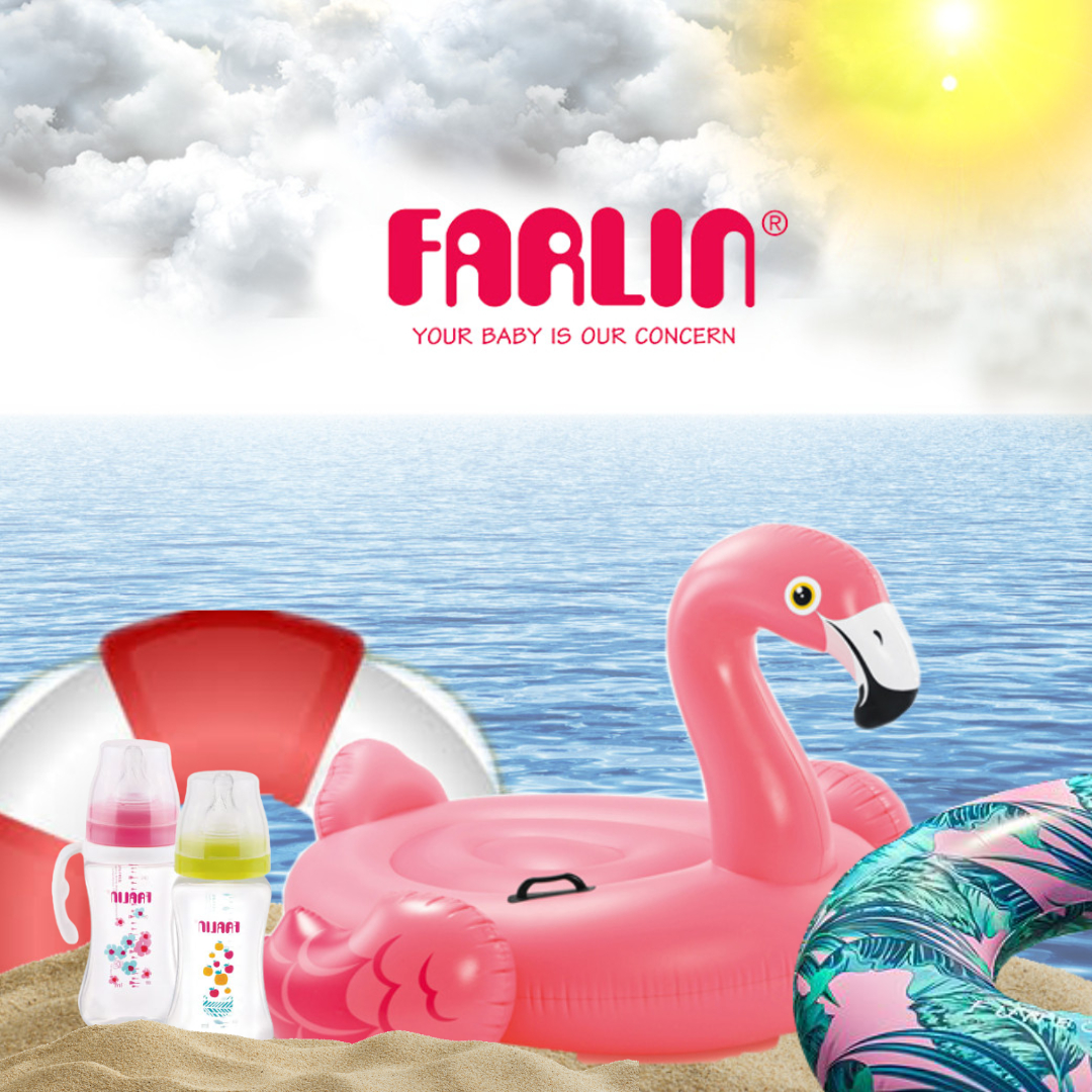 Farlin Feeding Bottle+Handle Combo 