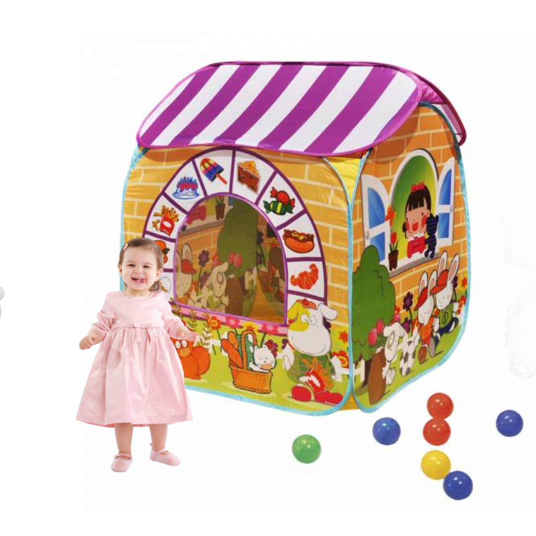 Ching Ching Store House with 100pcs Colorful Balls